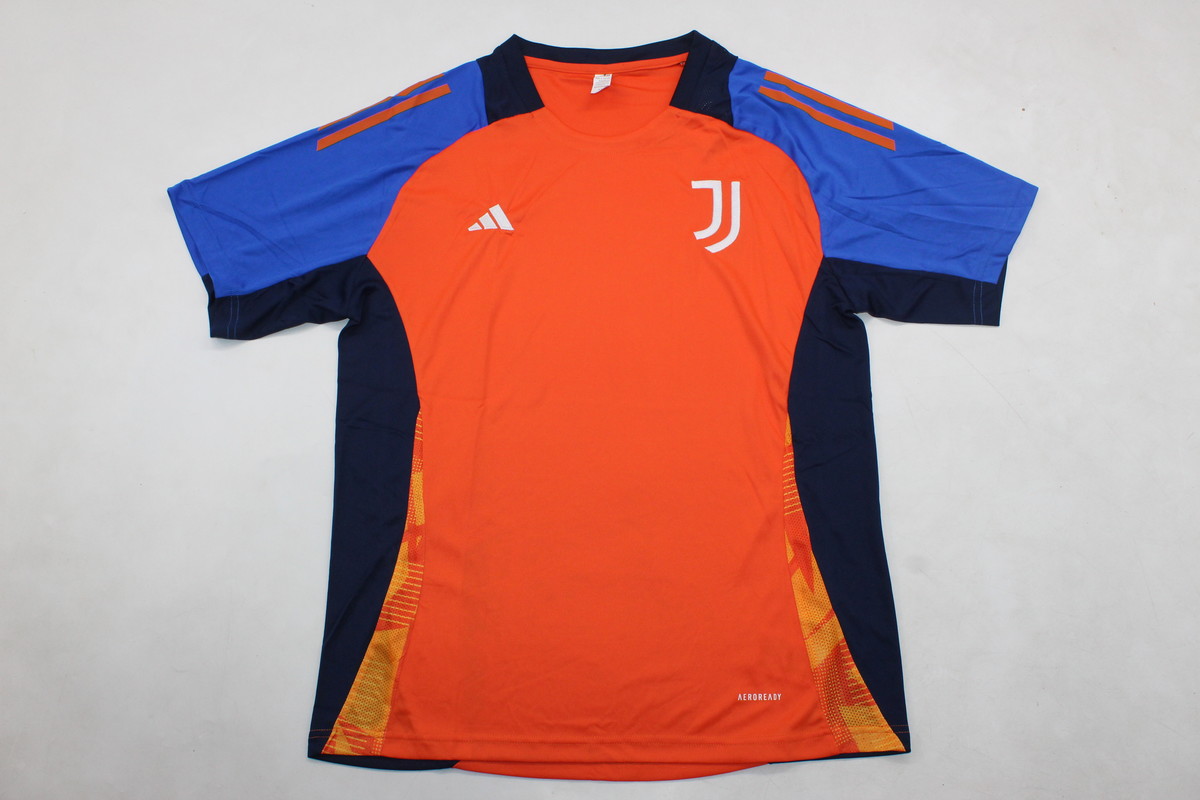 AAA Quality Juventus 24/25 Orange/Blue Training Jersey